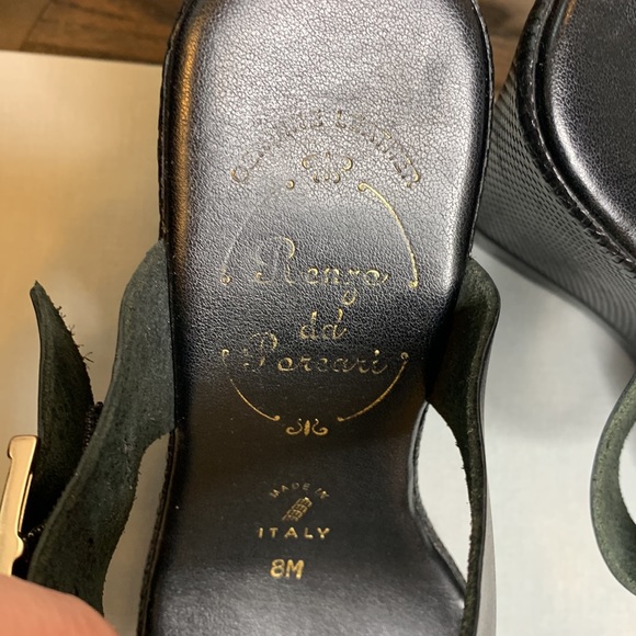 Renza da’ Parcari leather wedge sandals - Picture 2 of 7